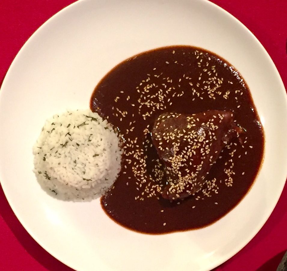 Chicken in Mole Negro