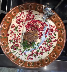 Chile en Nogada from Cocina Corazón