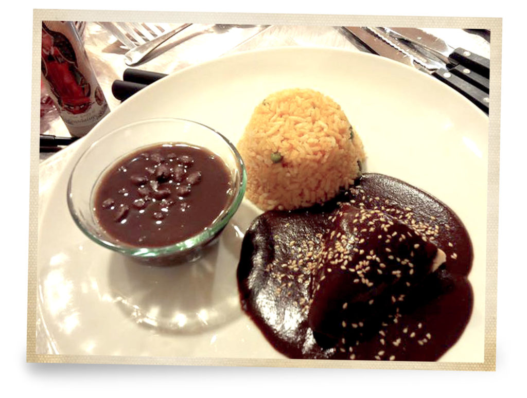 Mole poblano with chicken -Cocina Corazón