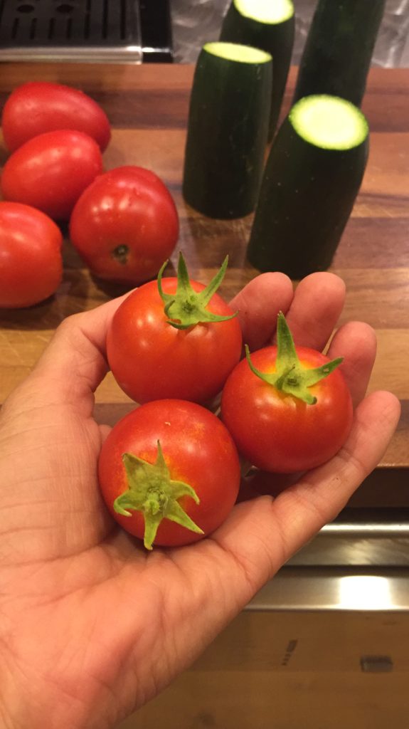 Fresh produce from Cocina Corazón
