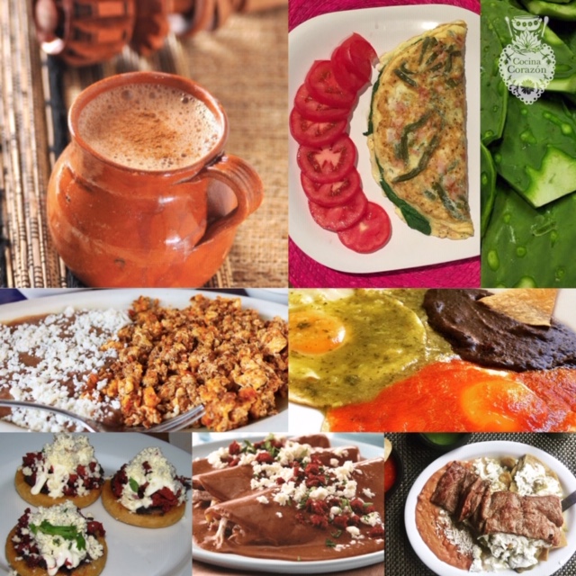 Mexican breakfast or brunch