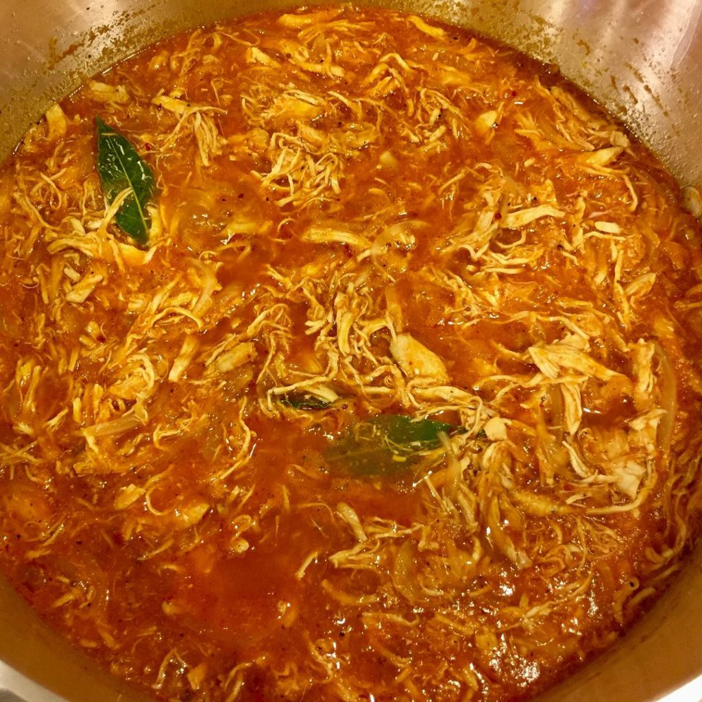 Chiken Tinga in Chipotle Sauce