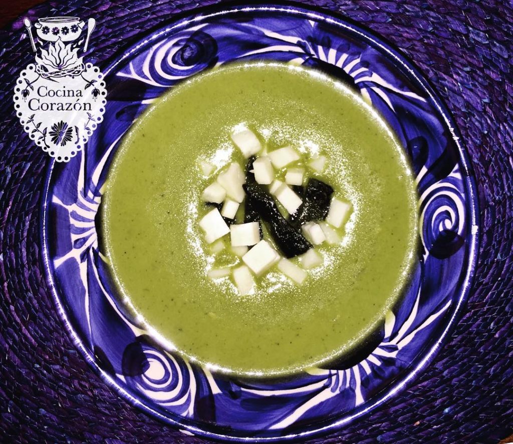 Crema poblano